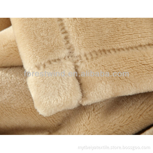 best selling new design flannel blanket wholesale